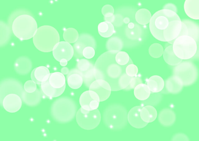 水玉キラキラ背景グリーン1