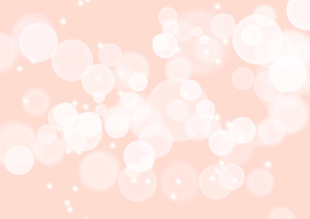 水玉キラキラピーチ1