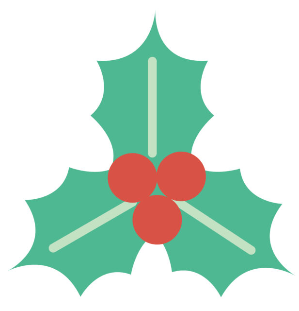 クリスマス ヒイラギ1