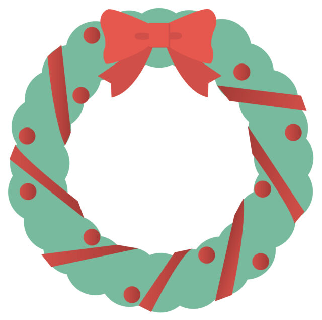 クリスマスリース1