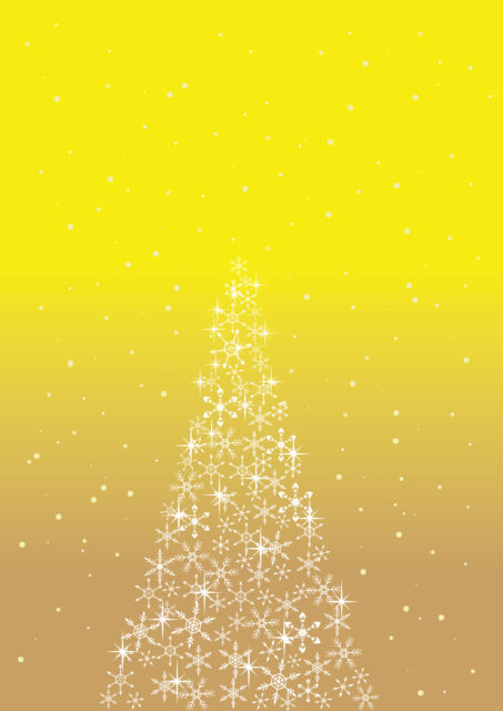 クリスマスツリーゴールド1