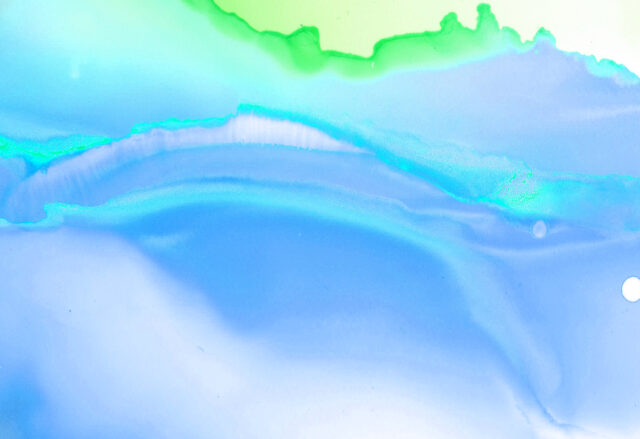 アルコールインク背景ブルー1