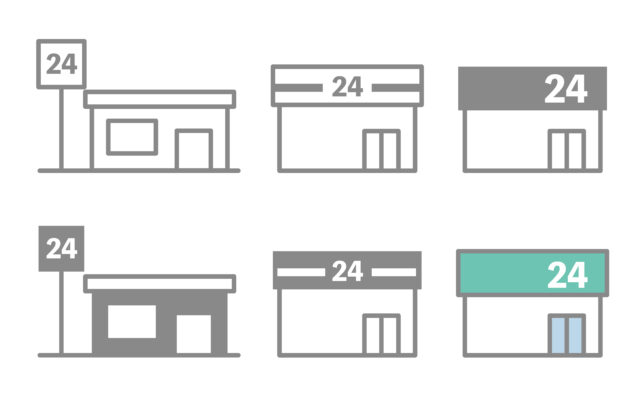 コンビニアイコンセット1