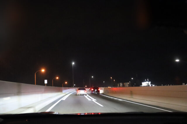 夜間運転1