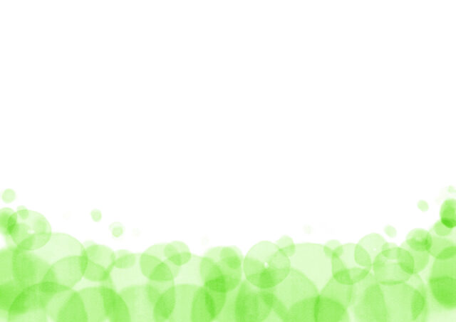 水彩グリーン背景1