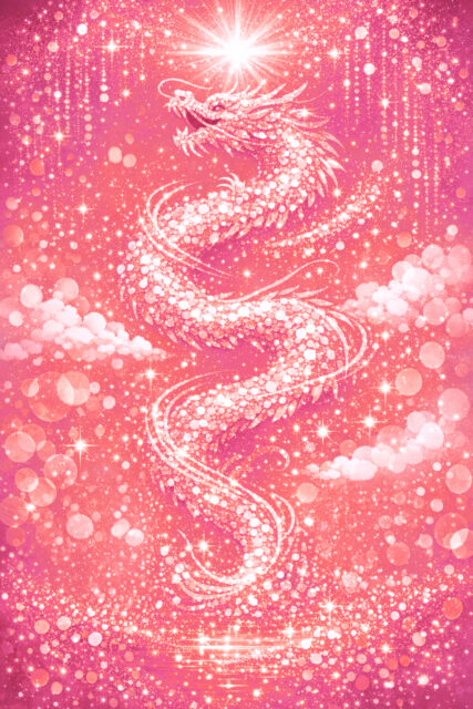 ピンクゴールドの昇竜1