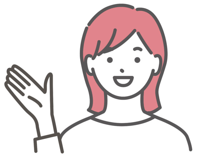 説明する女性1