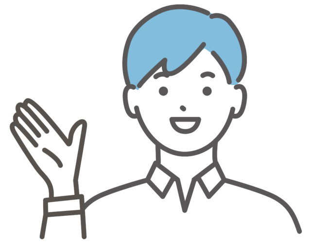 説明する男性1