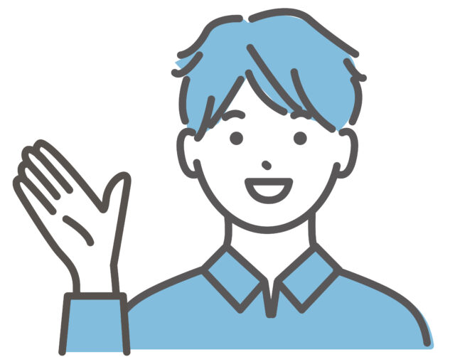 説明する男性4