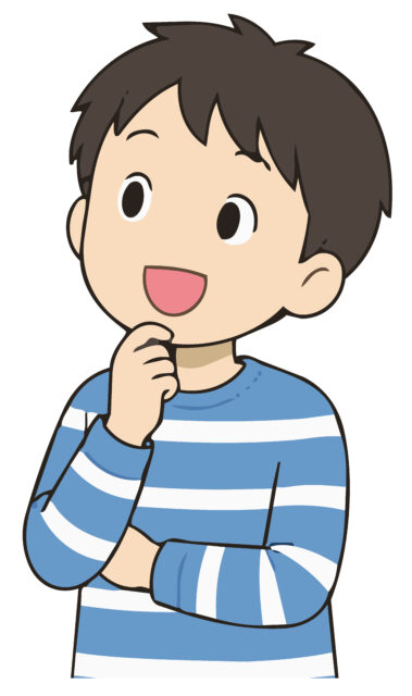 意見を言う男の子2