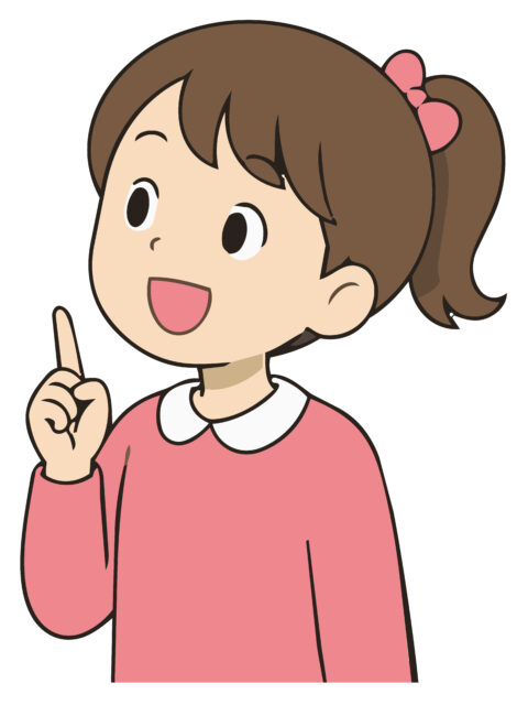 意見を言う女の子2