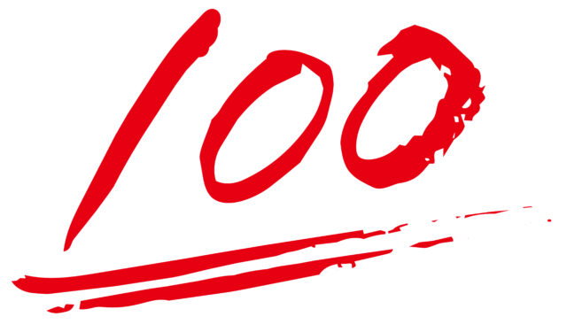 100点手書き文字1