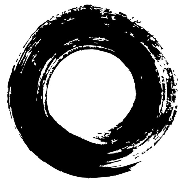 筆書き円5