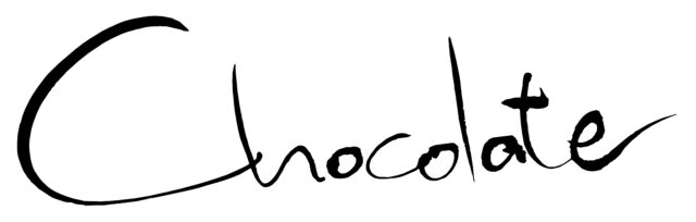 Chocolate 筆文字1