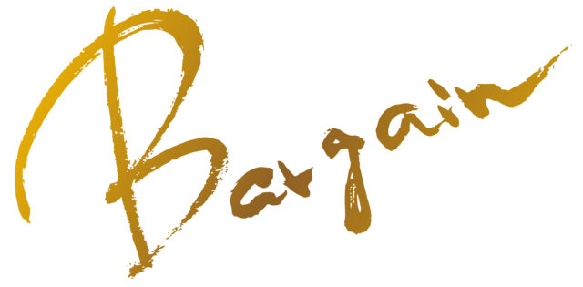 Bargain 筆文字2