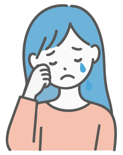 人物女子涙1